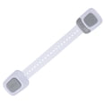 thumbnail image 1 of Cerraduras de correa de seguridad ajustable para niños - No requiere perforación - Gris, 1 of 10