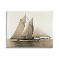 Stupell Industries Nautical Ship Photography Transportation Photography Gallery Wrapped Canvas Print Wall Art, 30 x 24