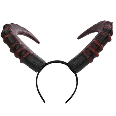 Foxnovo Horn Hair Carnival Headdress Prop Costume Devil Horn Headdress