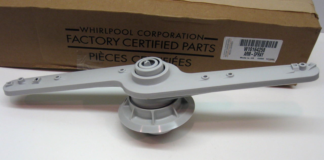 W10164258 Whirlpool Dishwasher Lower Spray Arm AP4366319 PS2344633