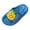 Blue, variant on Kids Slides Cute Pineapple Fruit Design Soft Sole Open Toe Shoes for Summer Home Indoor Play Boys And Girls,Yellow,2.5-3 Years