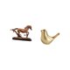 thumbnail image 5 of Figura decorativa de , escultura de pájaro, estatua coleccionable para escritorio, estantería, mueble de sala de estar, decoración del h, 5 of 8