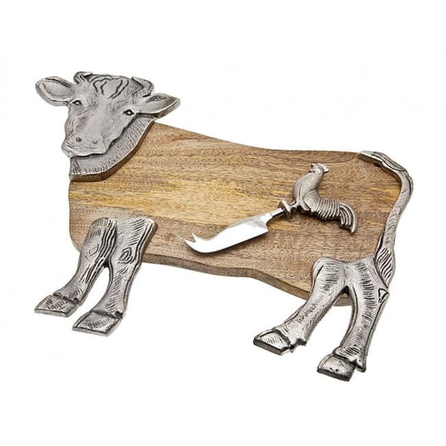 Godinger 11603 Planche à Vache avec Couteau à Vache
