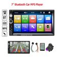 thumbnail image 4 of Dual Din Car Radio 7 Inch Hd Lcd Touch Screen Sd Card Bluetooth Call Mp4 Multimedia Player 7023b Black, 4 of 5