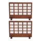 thumbnail image 1 of Muebles de Pantalla Para Casa de Muñecas ANGGREK 1/12 Tilo, 1 of 5