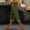Green, variant on Drovellove Women's Plus Size Casual Elastic Waist Linen Blend Pants with Pockets – Summer Straight Leg Drawstring Trousers for Beach Vacation or Weekend Outings