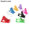 thumbnail image 2 of Mini Foldable Plastic Mobile Phone Holder Desktop Table Stand Bracket,Random Color, 2 of 2