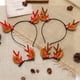 thumbnail image 3 of Inteprter Aro de pelo de Navidad para vacaciones, Cosplay, sombreros de Navidad, accesorios de moda, Clips laterales, herramientas de joyería Kits de decoración para fiestas Diadema caqui, 3 of 6