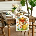 thumbnail image 4 of Easter Print Table Flag Holiday Party, Home Living Room Decoration, 60x80 Inch Tablecloth, Vibrant Design, For Spring Celebrations, Kitchen Dining Room, Fabric Table Cover, Seasonal Event Decor, 4 of 9