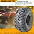 thumbnail image 5 of FREE COUNTRY 25X12-9 ATV Tire 4 Ply 25x12x9-10408, 5 of 8