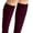 Cranberry, variant on Jobst Opaque Open Toe Maternity Knee Highs - 15-20 mmHg Cranberry Large