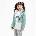 thumbnail image 2 of Vedolay Top Girls Thicken Down Jacket Winter Warm Button Down Long Sleeve Coat,Green 4-5 Years, 2 of 5