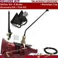 thumbnail image 1 of American Shifter  TH400 Shifter Kit Black 16 in. E Brake Cable Trim Kit for DB35F, 1 of 1