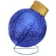 Northlight 36" Bleu LED Scintillement Scintillant Boule de Noël Ornement Jardin Extérieur Décor – image 3 sur 3