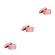 thumbnail image 4 of Cestas de Almacenamiento Wosthever Tejidas Rosa con Tapa L, 4 of 6