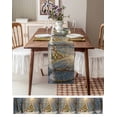 thumbnail image 3 of Ldtrchee Christmas Elk Table Runner 72 Inches, Xmas Tree Snowflake Winter Bed Runner Dresser Scarves Tabletop for Indoor Outdoor Parties/Ceremony/Banquet, 16" x 72", 3 of 8