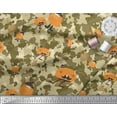 thumbnail image 3 of Soimoi Cotton Jersey Fabric Cartoon & Camouflage Print Fabric by the Yard 58 Inch Wide, 3 of 3
