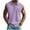 Purple, variant on Men's Sleeveless T-Shirts Casual Collared Workout Tank Tops Summer V Neck Lightweight Breathable Loungewear