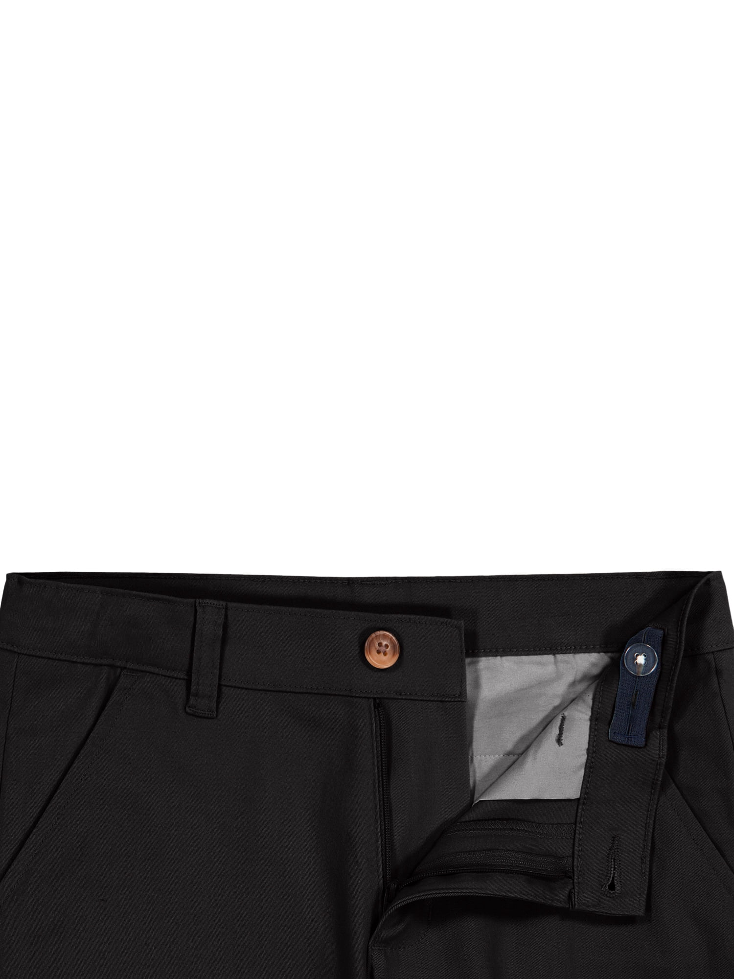 Wonder Nation Boys School Uniform Flat Front Shorts, Sizes 4-18 & Husky