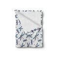thumbnail image 2 of Dragonfly Soft Flannel Fleece Blanket, Hand Drawn Bugs Pattern on Pale Blue Dotted Backdrop Spring Flying Insect Design, Cozy Plush for Indoor and Outdoor Use, 60" x 80", Multicolor, by Ambesonne, 2 of 6