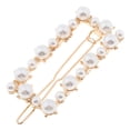 thumbnail image 4 of Mujeres Pinza para el cabello Horquilla Pasador para el cabello Boda Accesorios para el cabello para novia - elegante y moderno Rectángulo Salvador Dali Perlas Broche para el cabello para mujer, 4 of 9