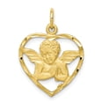 thumbnail image 1 of 10k ANGEL HEART CHARM in 10k Yellow Gold, 1 of 3