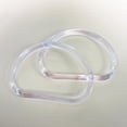 thumbnail image 1 of Minkissy 2Ud Asas D Tipo Transparentes Material Plástico Para Reemplazo De Bolsas Hechas A Mano, 1 of 8