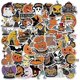 thumbnail image 2 of Halloween Stickers, Waterproof Vinyl Stickers Decals for Water Bottle Scrapbooking Laptop Skateboard Party Favors, Funny Cute Pumpkin Stickers Pack fo, 2 of 5