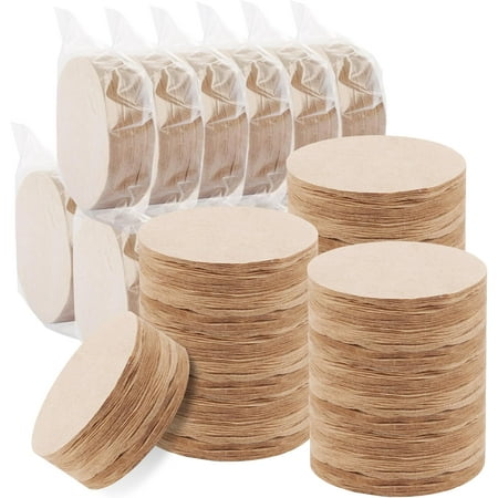 

600 PCS Unbleached Coffee Filters compatible with Aeropress Coffee Maker Replacement Round Coffee Filters Disposable Paper Filters