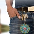 thumbnail image 4 of Rhinestone Painting KeychainRhinestone Painting Keychain Mandala Rhinestone Painting Material Rhinestone Painting Decoration Stylish and Modern, 4 of 5