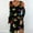 Red, variant on WXLWZYWL Ladies Evening Dresses Casual Halloween Printed Dress Long Sleeve Strapless Dress Fashion Round Neck Suspender Off Shoulder Dress