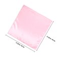 thumbnail image 2 of FUTUREORYY 8Pcs Pink Satin Table Napkins Water Absorption Washable For Dining Table Use, 2 of 5
