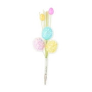 Way to Celebrate Easter Tinsel Egg 9" Decorative Clip, Assorted Pastels