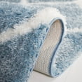 thumbnail image 5 of SAFAVIEH Tahoe Thelma Quatrefoil Shag Area Rug, 8' x 10', Blue/White, 5 of 8