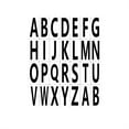 thumbnail image 1 of stanreset 20piece Number Stickers Durable And Reliable Labeling Solution Easy Black Letter, 1 of 6