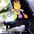 thumbnail image 3 of Hanging , Baby  Plush  Cute Animal  For Home Play Colorful Calf,Yellow Bee,Colored, 3 of 8