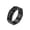Black, variant on Men's Stainless Steel Punk Rectangle Raised Faith Cross Engraved Signet Rings Gothic Titanium Biker Band Black Size 9