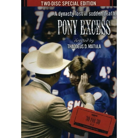 Espn Films 30 for 30: Pony Excess (DVD)