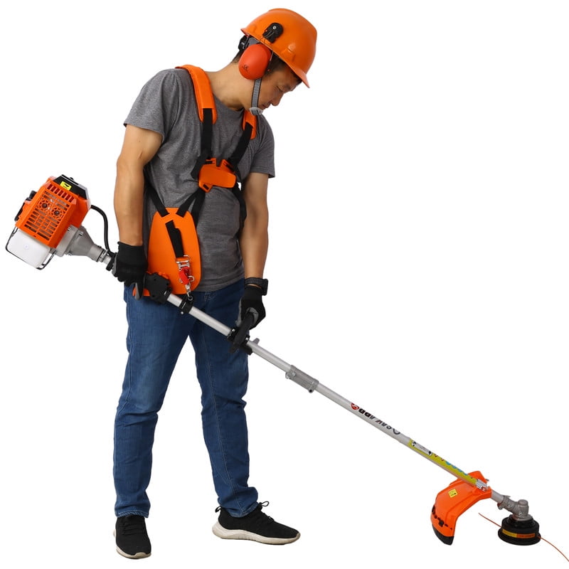55.7cc 2-Stroke 8-In-1 Trimming Tool with Gas-Powered, Gas Pole Saw, Hedge Trimmer, Grass Trimmer & Brush Cutter