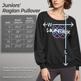 thumbnail image 5 of Juniors KPop Demon Hunters Huntrix Holographic Logo Sweatshirt, 5 of 8
