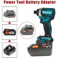 thumbnail image 2 of Adapter For AEG-18V Li-ion Battery Converter Compatible with Ma*kita 18v Power Tool, 2 of 4