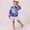 Multicolour1, variant on Liyamei Girls Sequin Color Block Jacket with Stand Collar for Party Sparkly Wear Size 4-5 Years