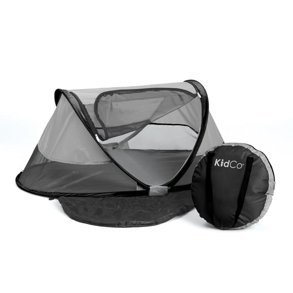 KidCo P3012 - Peapod Portable Foldable Mesh Toddler Travel Tent & Storage Bag, Play Tent, Ages 6 Months - 3 Years (Midnight)