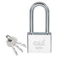 thumbnail image 1 of Uxcell Pin Tumbler Padlock, Keyed Different Locks Stainless Steel Padlocks Harden Shackle with Key 1-7/8" 1, 1 of 7