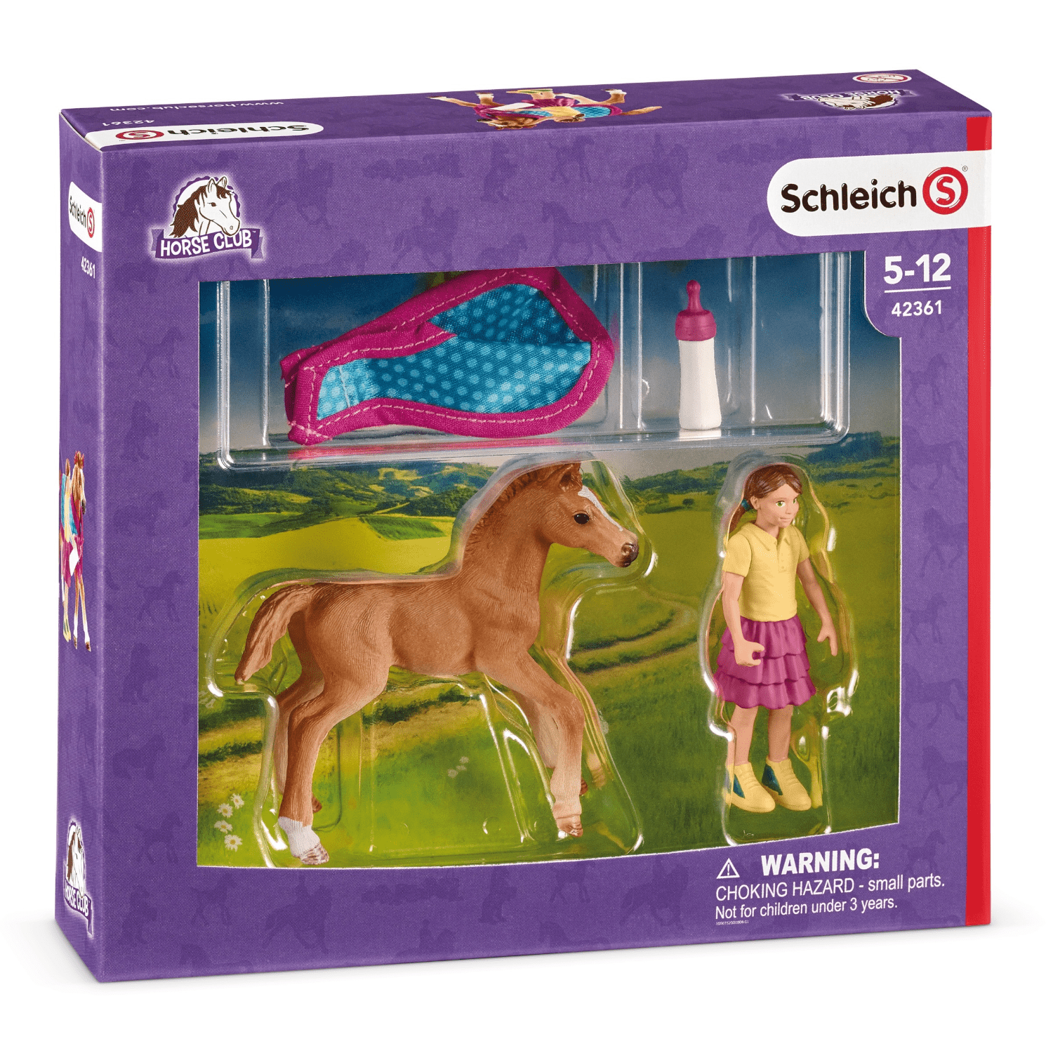 Schleich 42361 Foal with Blanket NEW!! 