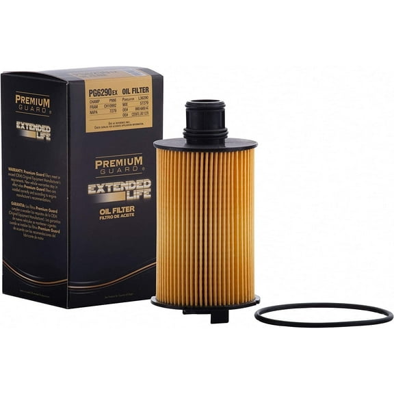 Premium Guard Extended Life Oil Filter up to 10k Miles PG6290EX | Fits 2022-2025 Land Rover Defender 110, Defender 90, 2024-2025 Defender 130, 2010-2022 Range Rover Sport, Range Rover