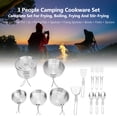 thumbnail image 4 of Juego De Utensilios De Cocina Para Acampar§Juego De Utensilios De Cocina Para Acampar De Acero Inoxidable§Utensilios De Cocina Para Acampar De Acero Inoxidable§Utensilios De, 4 of 9