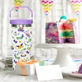 thumbnail image 4 of 30oz Mardi Gras Tumbler with Handle, Lid & Straw - Insulated Travel Mug, Reusable Water Bottle - Fat Tuesday Party Decor, Gift for Women, 4 of 6