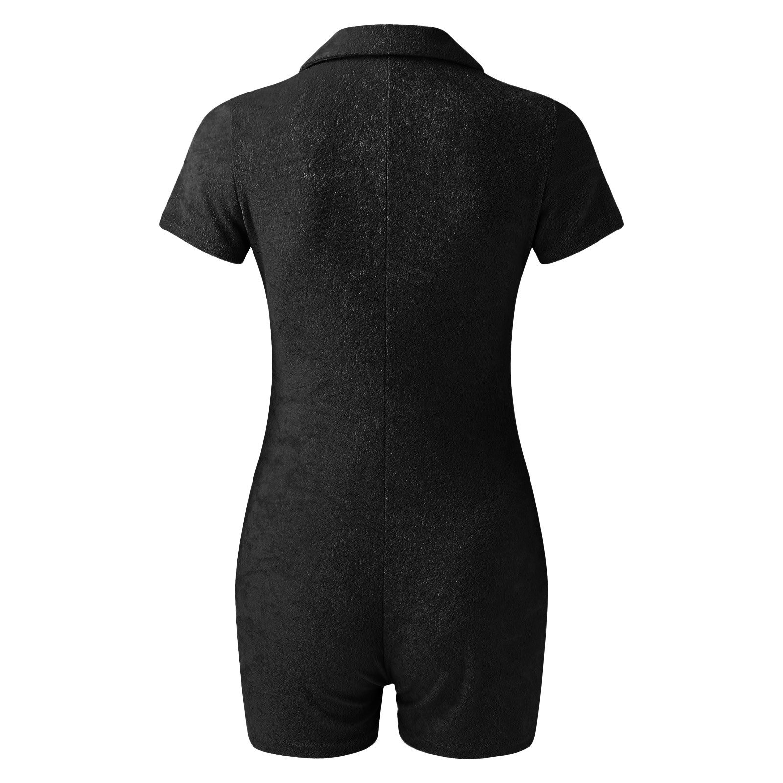Black tight short romper online