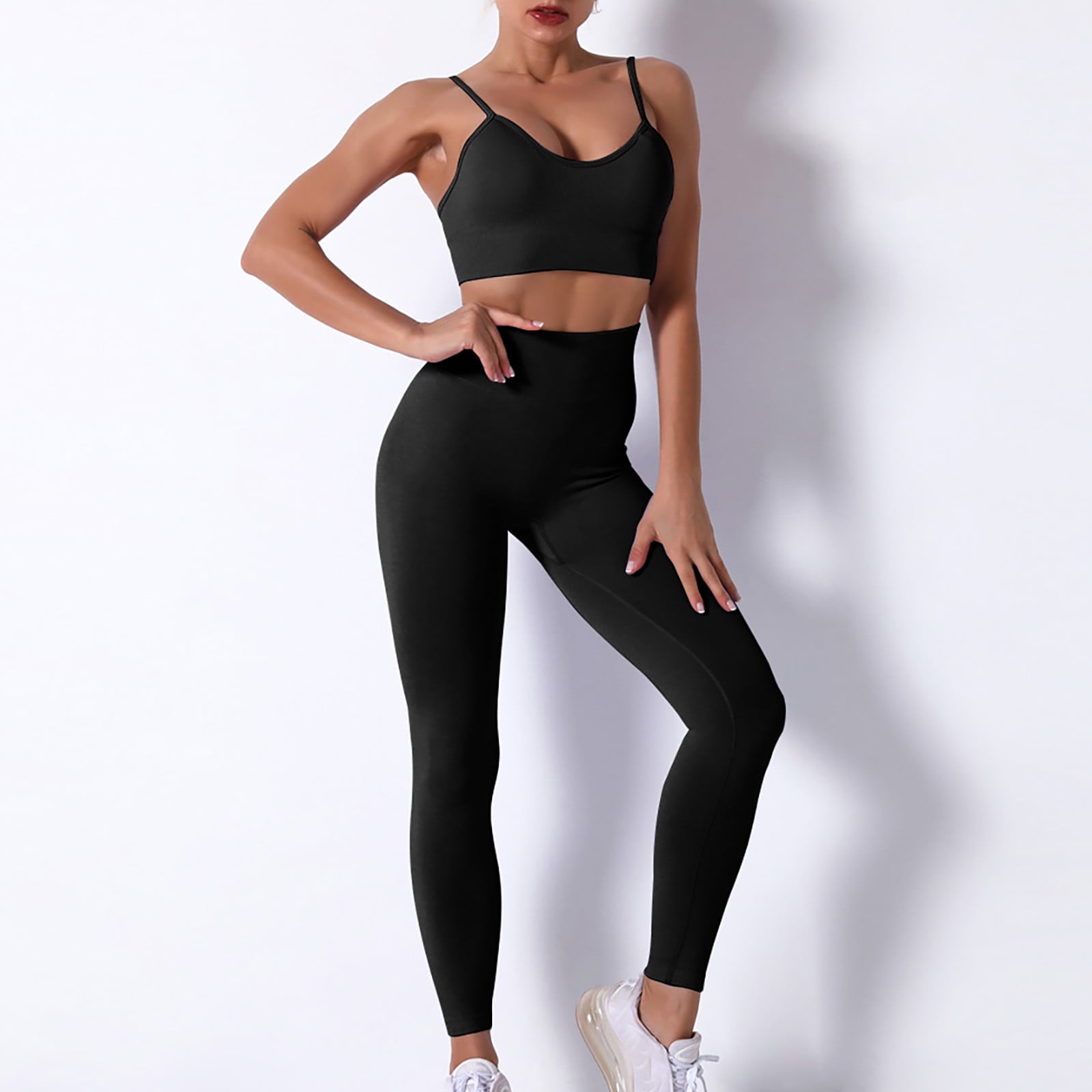 Polyester Lycra Padded Women's Workout Set - Leggings And Sports Bra at Rs  420/set in New Delhi